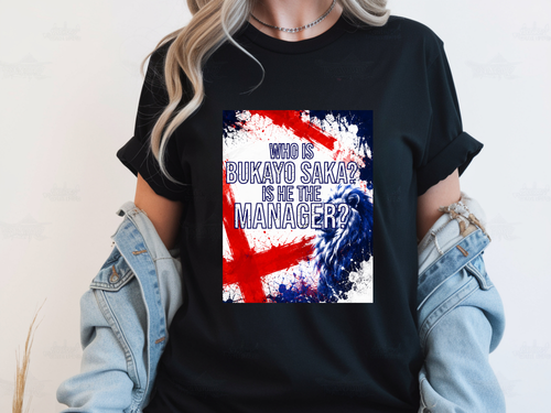 Who's Saka? World Cup 2026 Funny England Football T Shirt