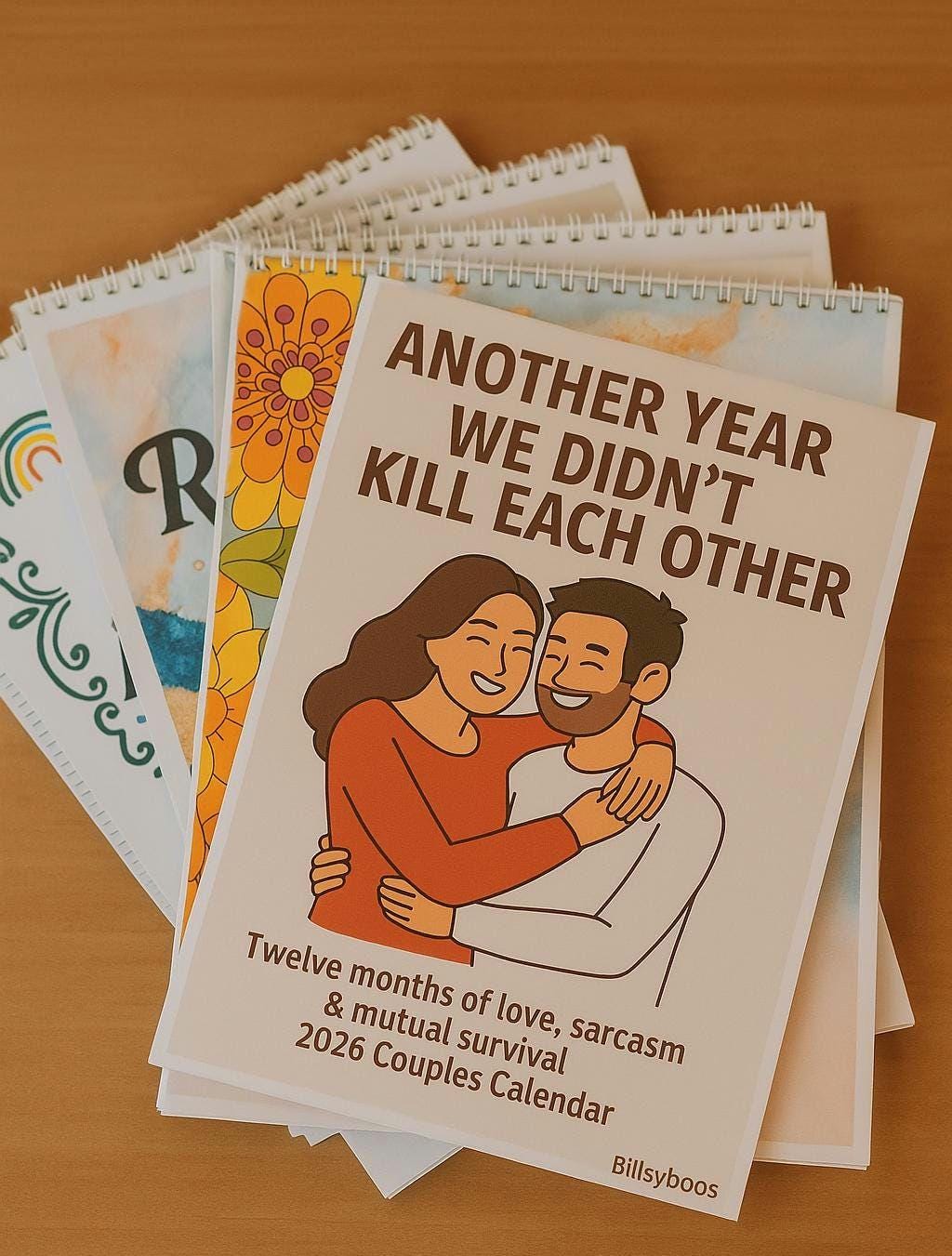 Another Year of Parenting Chaos 2026 Wall Calendar