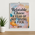 Funny Sarcastic 2026 Wall Calendar
