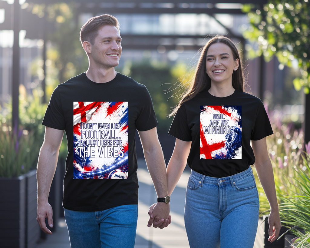 Wait. Are We Winning? Funny England Football T Shirt
