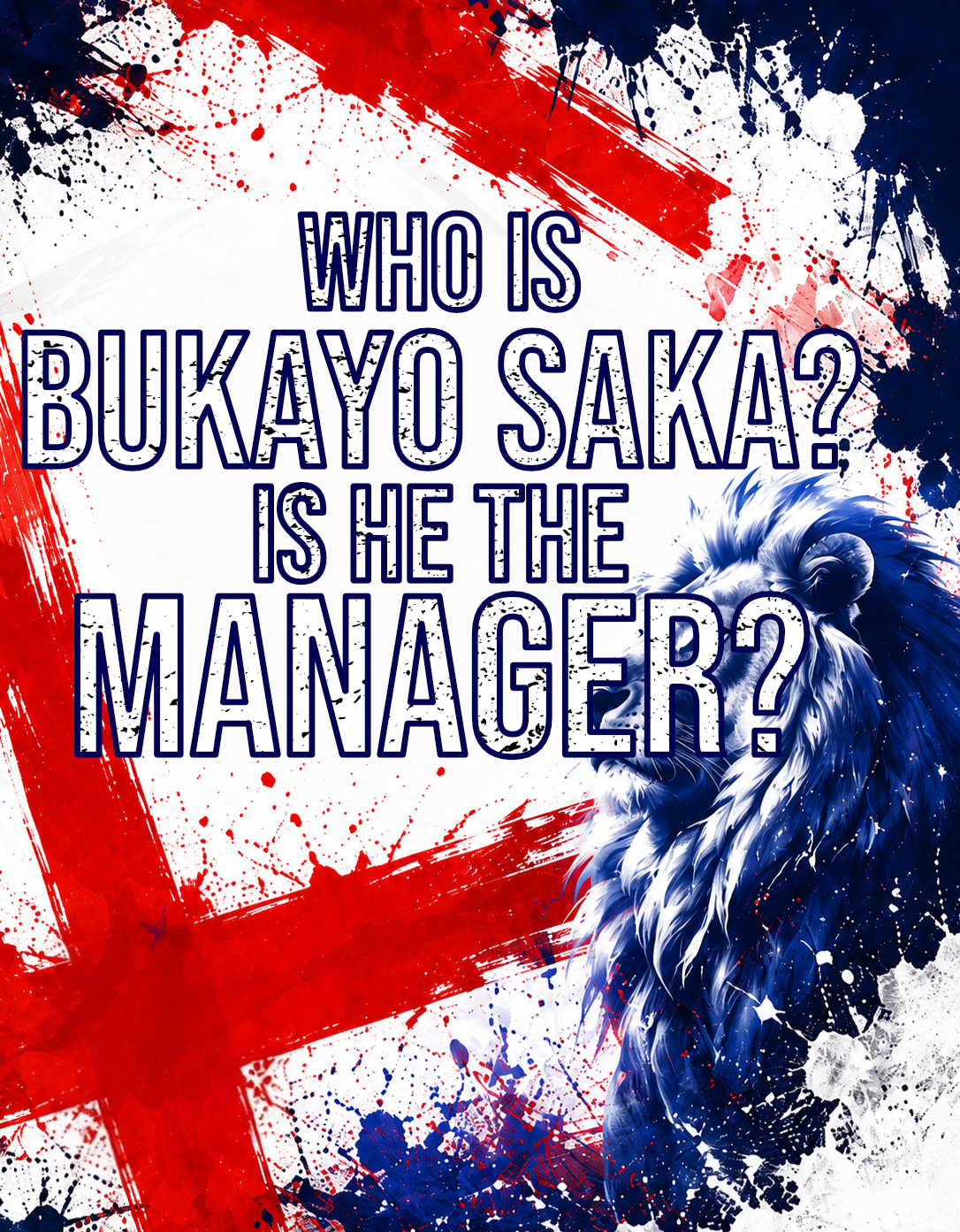 Who's Saka? World Cup 2026 Funny England Football T Shirt