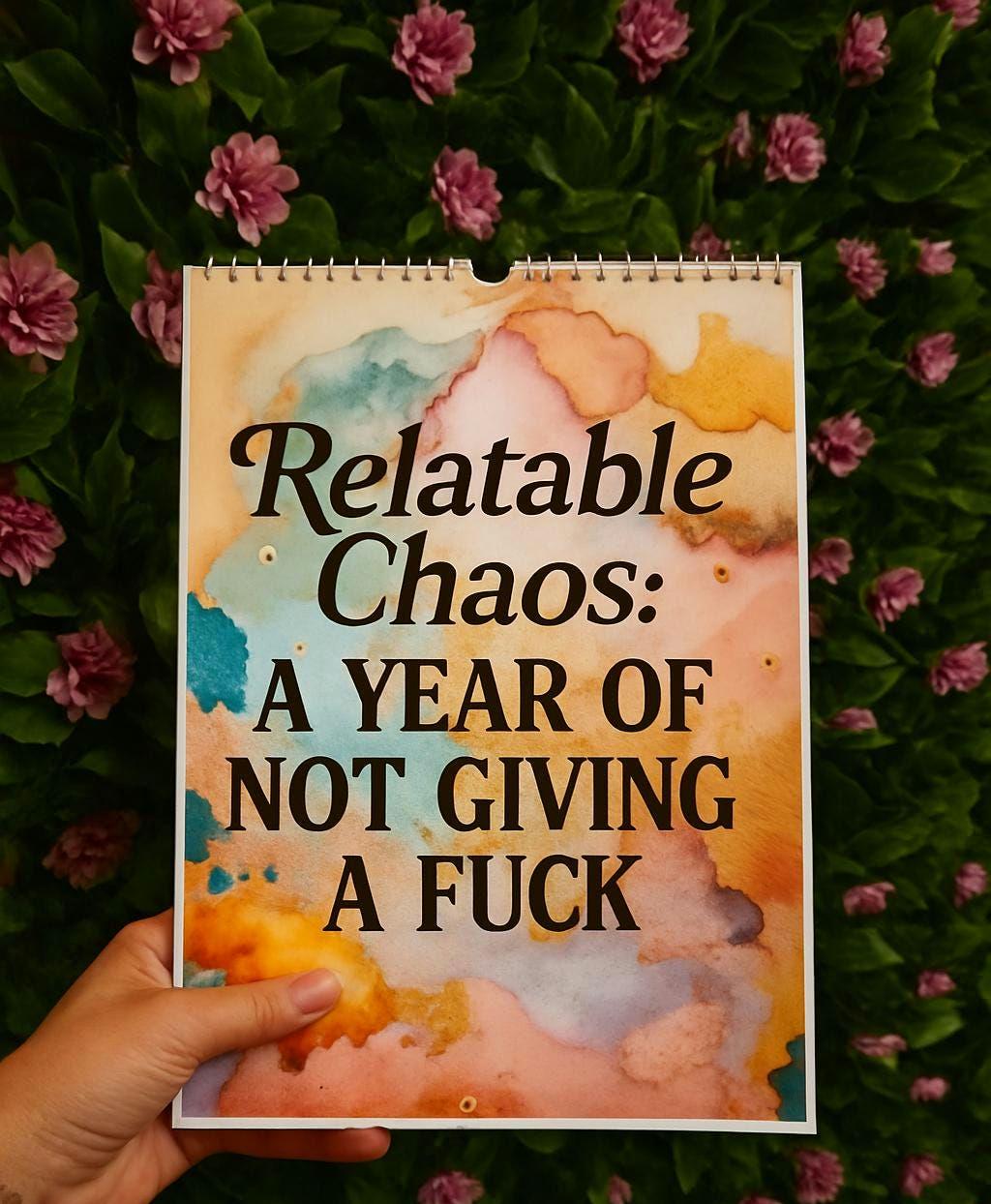 Funny Sarcastic 2026 Wall Calendar