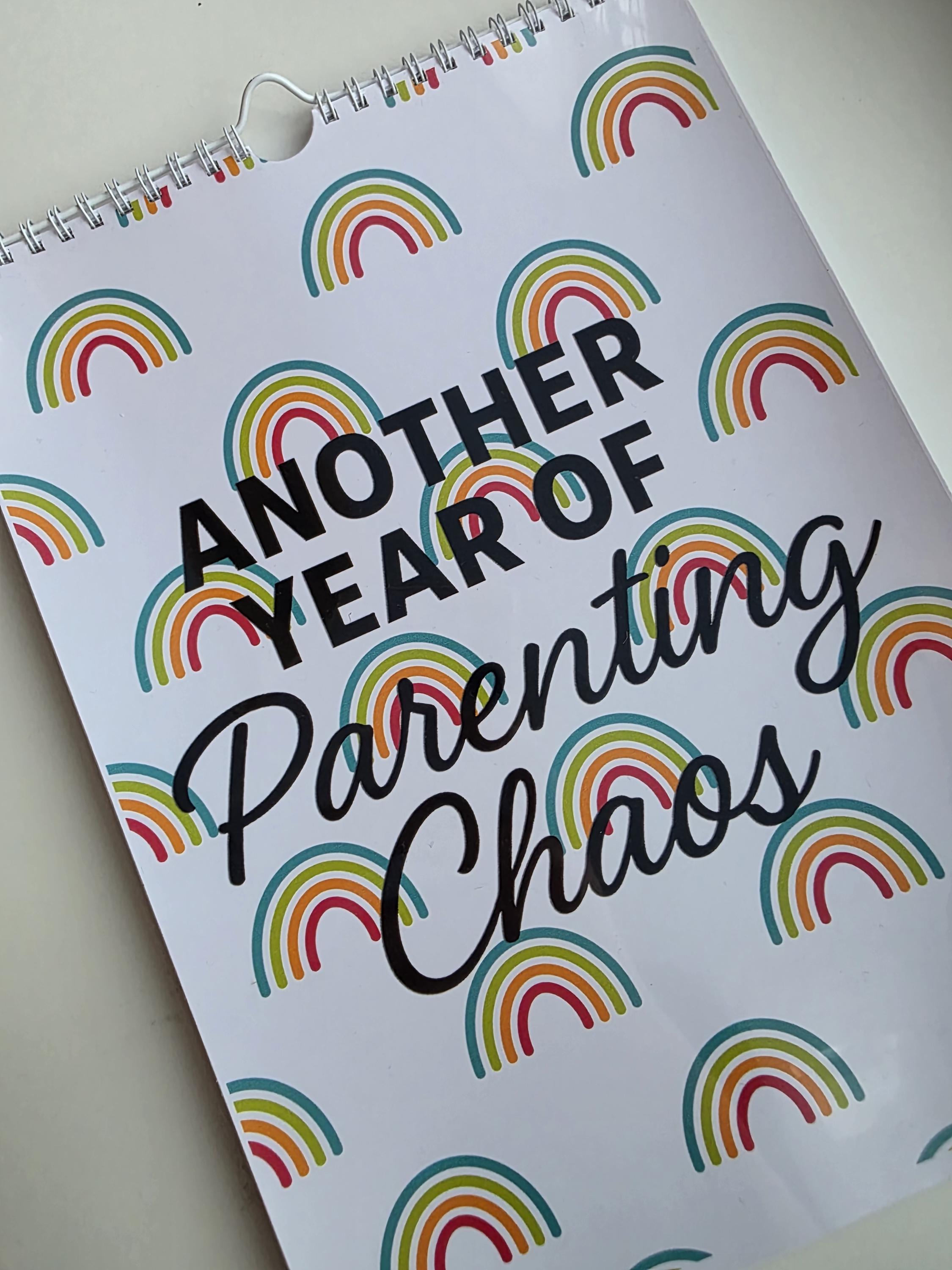 Another Year of Parenting Chaos 2026 Wall Calendar