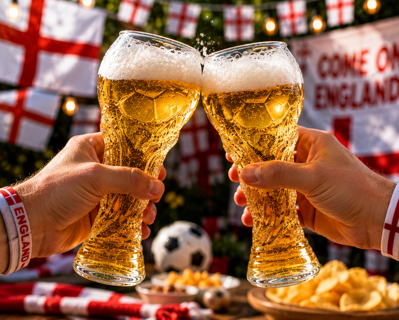 World Cup Trophy Pint Glass – Football Fan Beer Glass – World Cup 2026 Gift - 450ml
