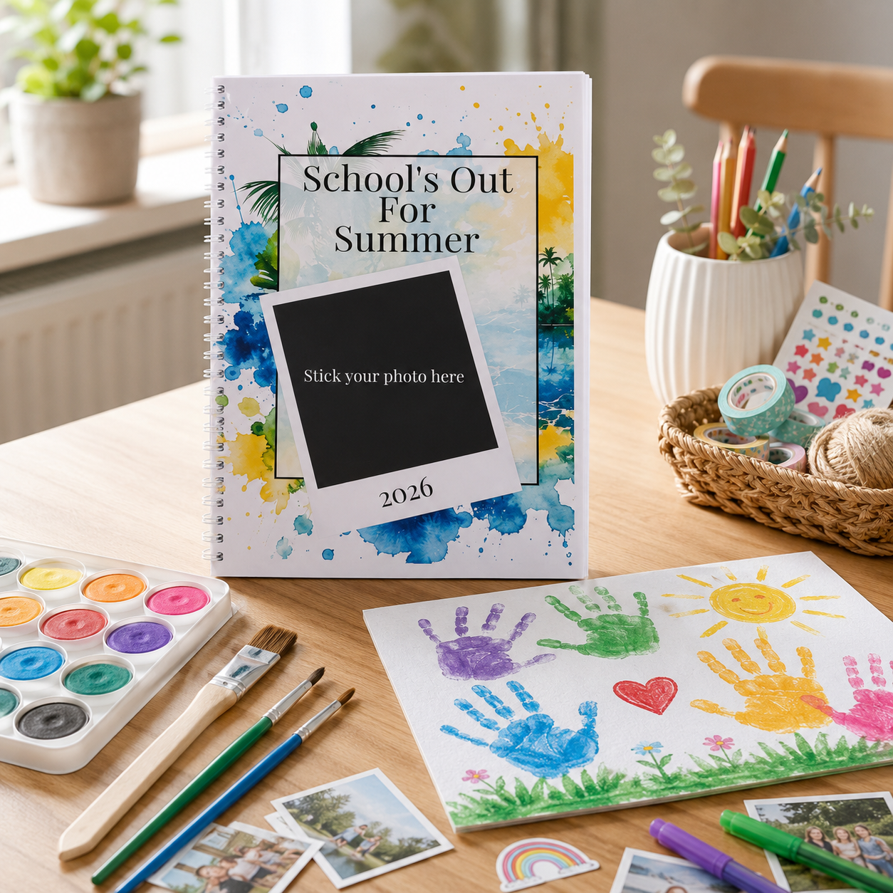 School's Out For Summer | Family Activity Book | 40 Summer Holiday Activities