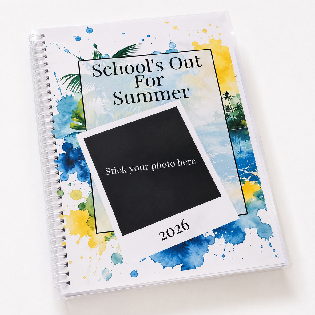 School's Out For Summer | Family Activity Book | 40 Summer Holiday Activities