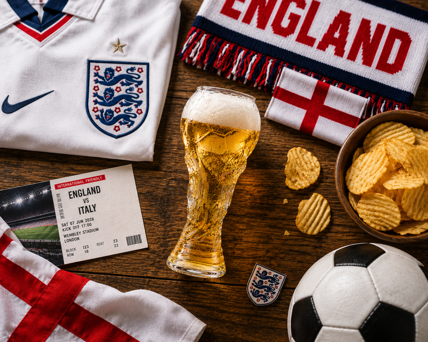 World Cup Trophy Pint Glass – Football Fan Beer Glass – World Cup 2026 Gift - 450ml